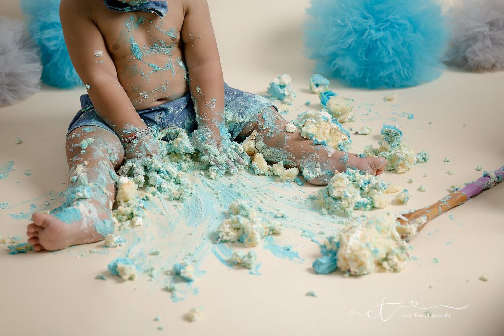 Cake Smash Photos East Grinstead