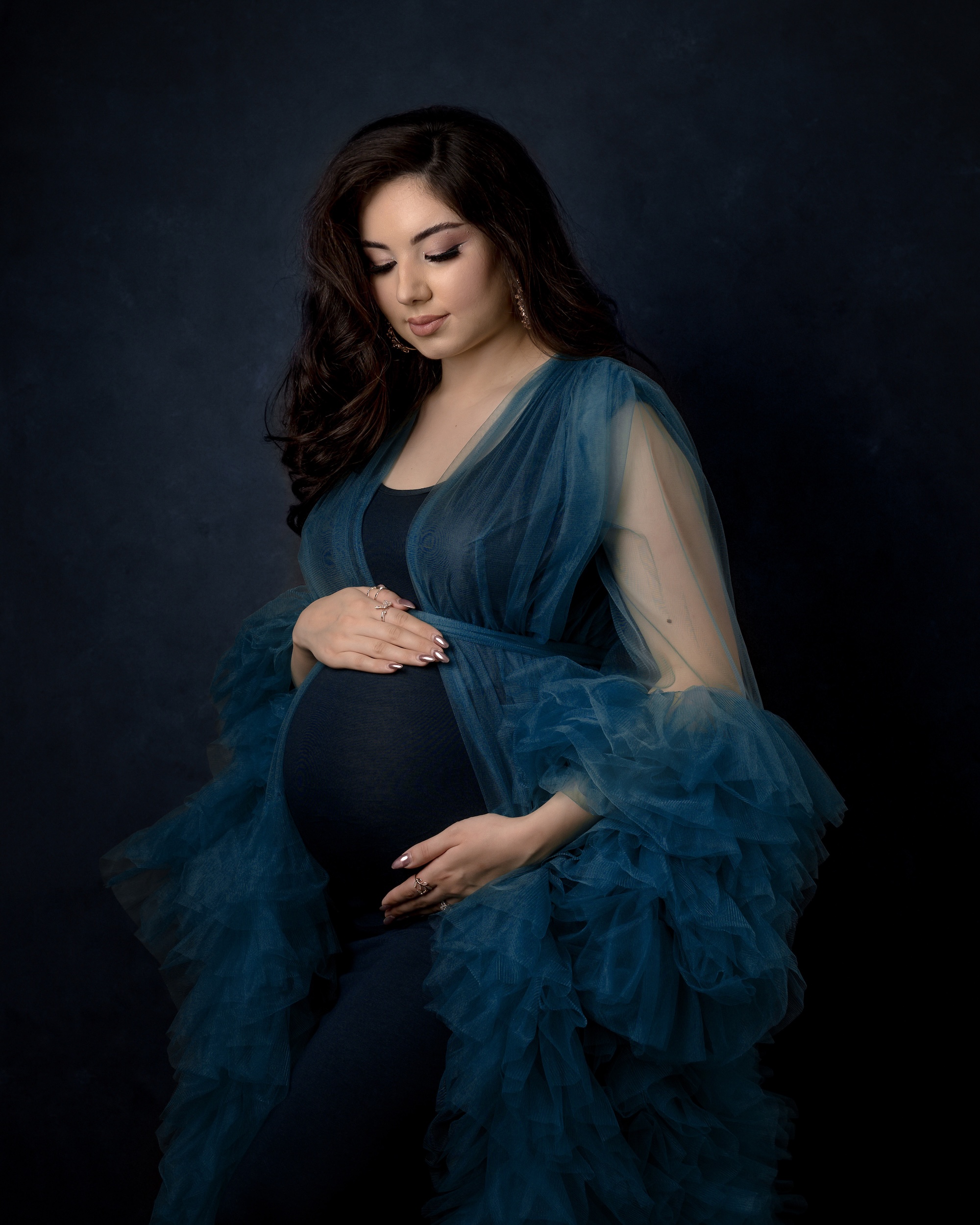 Maternity photo forest row
